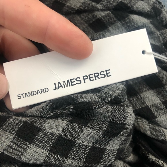 🆕 JAMES PERSE Twist Front Shift Dress 0 - Picture 11 of 13